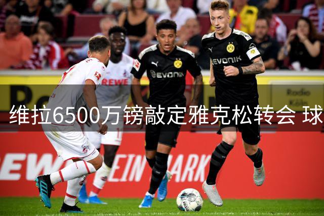 维拉6500万镑敲定雅克松转会 球员将签六年长约